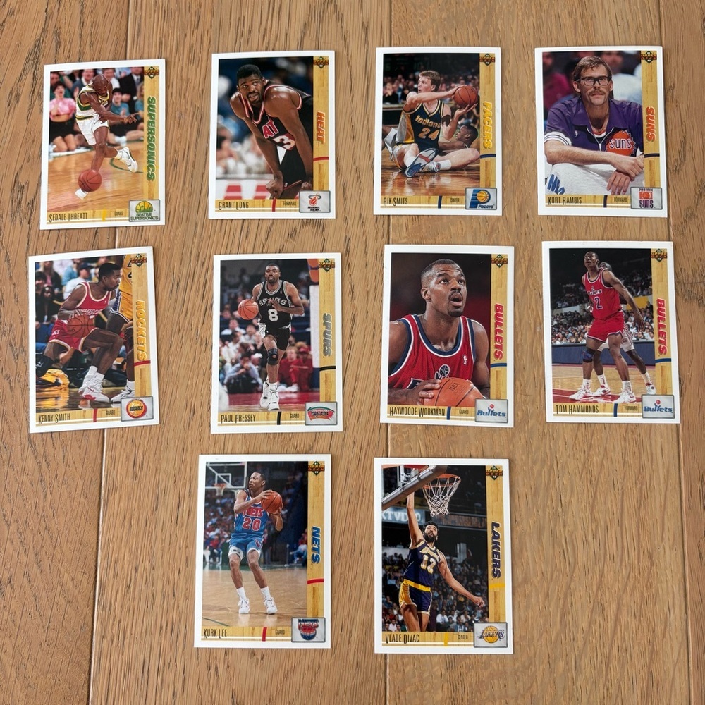 Upper Deck Vintage Basketball Trading Cards Collection ‘91-92